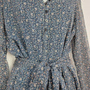 The East Order Pretty Navy Tied Floral Mini Dress Size M by SwapUp-Online Second Hand Store-Online Thrift Store