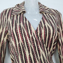 Diane von Furstenberg Groovy Silk Collared Wrap Midi Dress Size 8 by SwapUp-Online Second Hand Store-Online Thrift Store