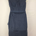 Karen Miller Navy belted Accent Back Dress Size 14 by SwapUp-Online Second Hand Store-Online Thrift Store