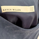 Karen Miller Navy belted Accent Back Dress Size 14 by SwapUp-Online Second Hand Store-Online Thrift Store
