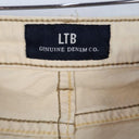 LTB Cream Copper Studded Detail Boyfriend Jeans Size 12 by SwapUp-Online Second Hand Store-Online Thrift Store