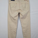 LTB Cream Copper Studded Detail Boyfriend Jeans Size 12 by SwapUp-Online Second Hand Store-Online Thrift Store