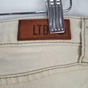 LTB Cream Copper Studded Detail Boyfriend Jeans Size 12 by SwapUp-Online Second Hand Store-Online Thrift Store