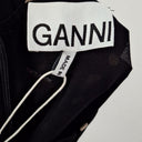Ganni Elegant Polka Dot Mock Neck Dress Size 12 by SwapUp-Online Second Hand Store-Online Thrift Store