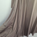 Elk Taupe Contrast Back Long sleeve Dress Size M by SwapUp-Online Second Hand Store-Online Thrift Store