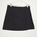Saba Sleek Black Cotton Mini Skirt Size 14 by SwapUp-Online Second Hand Store-Online Thrift Store