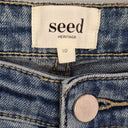 Seed Funky Contrast Denim Bottom Jeans Size 10 by SwapUp-Online Second Hand Store-Online Thrift Store
