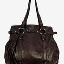 Bally Vintage Gold Hardwear Tote Style Shoulder Bag Size None by SwapUp-Online Second Hand Store-Online Thrift Store