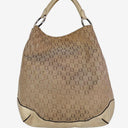Oroton Cream Leather Hobo Style Bag Size None by SwapUp-Online Second Hand Store-Online Thrift Store