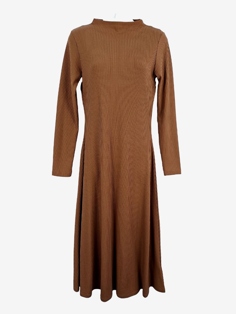 witchery brown dress Gabriella Dress – bfree boutique main image 0
