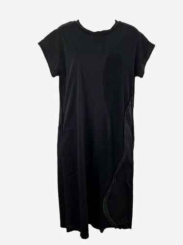 Elk Jersey Swirl Rib Dress Size 6