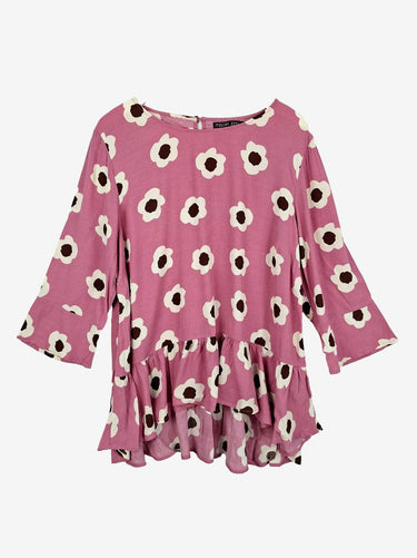 Mister Zimi Musk Flower Motif Top Size 16