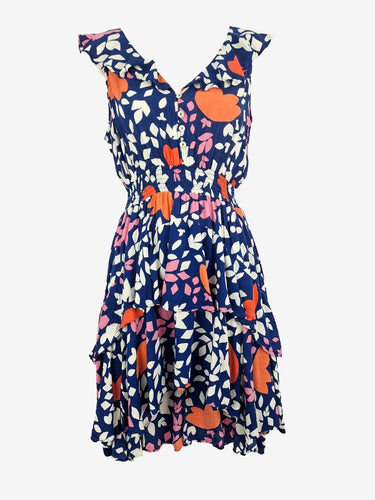 Mister Zimi Breezy Abstract High Low Dress Size 8