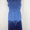 Kay Unger Cornflower Blue Cocktail Dress Size 10 by SwapUp-Online Second Hand Store-Online Thrift Store