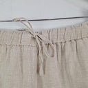 Arket White Sand Linen Beach Shorts Size L by SwapUp-Online Second Hand Store-Online Thrift Store