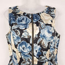 Cue Sateen Floral Pleated Midi Dress Size 10 by SwapUp-Online Second Hand Store-Online Thrift Store