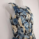 Cue Sateen Floral Pleated Midi Dress Size 10 by SwapUp-Online Second Hand Store-Online Thrift Store