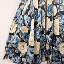 Cue Sateen Floral Pleated Midi Dress Size 10 by SwapUp-Online Second Hand Store-Online Thrift Store