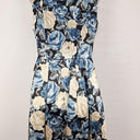 Cue Sateen Floral Pleated Midi Dress Size 10 by SwapUp-Online Second Hand Store-Online Thrift Store