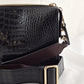 Karen Millen Classic Croc Shoulder Bag by SwapUp-Online Second Hand Store-Online Thrift Store