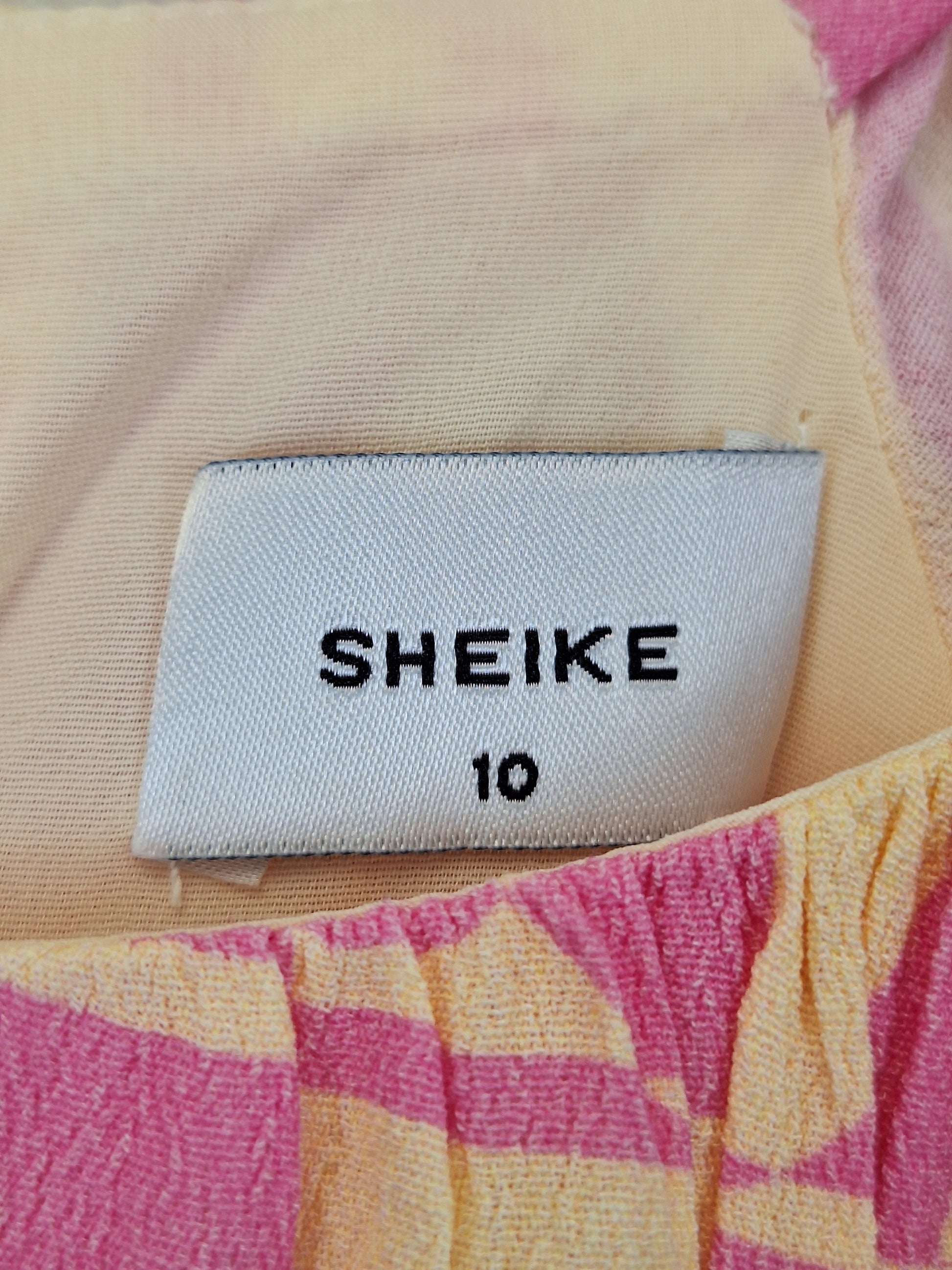 Sheike Elegant Cropped Balloon Sleeve Top Size 10 by SwapUp-Online Second Hand Store-Online Thrift Store