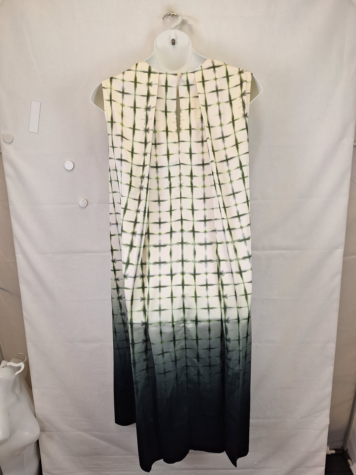 Cos Elegant Satin Pleated Maxi Dress Size 14 by SwapUp-Online Second Hand Store-Online Thrift Store