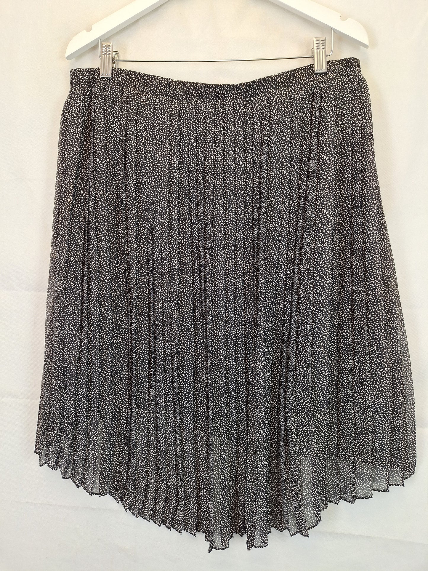 Michael Kors Pleated Spotty High Low Mini Skirt Size XL by SwapUp-Online Second Hand Store-Online Thrift Store