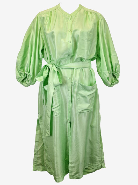 Oroton Neon Evening Smock Maxi Dress Size 16 by SwapUp-Online Second Hand Store-Online Thrift Store