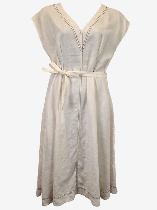 Aje Classic Linen Resort Maxi Dress Size 12 by SwapUp-Online Second Hand Store-Online Thrift Store
