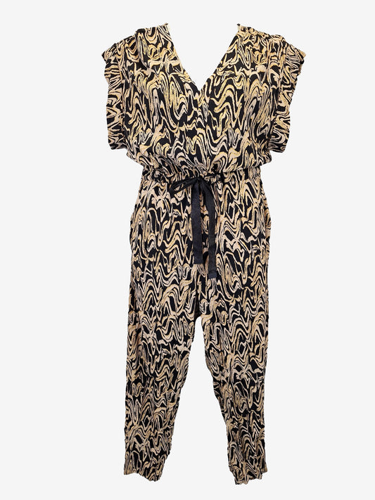 Sass & Bide Funky V Neck Relaxed  Jumpsuit Size 12 by SwapUp-Online Second Hand Store-Online Thrift Store