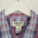 ARIAT Checked Classic Embroidered Western Shirt Size L by SwapUp-Online Second Hand Store-Online Thrift Store