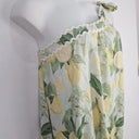 Adorne Lemon Floral Asymmetrical Maxi Dress Size 16 by SwapUp-Online Second Hand Store-Online Thrift Store