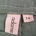 Adorne Sage Feature Stitch Wide LEg Pants Size 14 by SwapUp-Online Second Hand Store-Online Thrift Store
