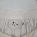 Aje Gold Button Gathered Prairie Top Size One Size by SwapUp-Online Second Hand Store-Online Thrift Store