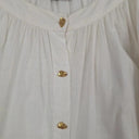 Aje Gold Button Gathered Prairie Top Size One Size by SwapUp-Online Second Hand Store-Online Thrift Store