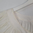 Aje Gold Button Gathered Prairie Top Size One Size by SwapUp-Online Second Hand Store-Online Thrift Store