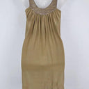 Aje Gold Sequin Silk Mini Dress Size 8 by SwapUp-Online Second Hand Store-Online Thrift Store