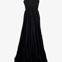 Aje Ruched Deep V Cotton Maxi Dress Size 8 by SwapUp-Online Second Hand Store-Online Thrift Store