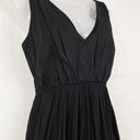 Aje Ruched Deep V Cotton Maxi Dress Size 8 by SwapUp-Online Second Hand Store-Online Thrift Store