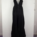 Aje Ruched Deep V Cotton Maxi Dress Size 8 by SwapUp-Online Second Hand Store-Online Thrift Store