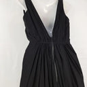 Aje Ruched Deep V Cotton Maxi Dress Size 8 by SwapUp-Online Second Hand Store-Online Thrift Store