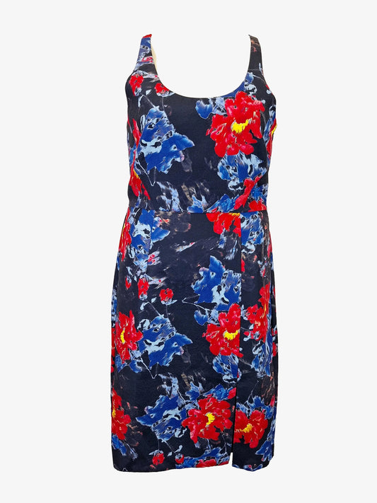 Alannah Hill Posh Floral Cocktail Midi Dress Size 12 by SwapUp-Online Second Hand Store-Online Thrift Store