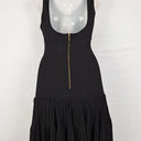 Aliuka Keyhole Mini Pleat Cocktail Mini Dress Size S by SwapUp-Online Second Hand Store-Online Thrift Store