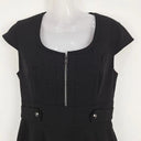 Andrew Marc Half Belted Zip Front Dress Size 4 by SwapUp-Online Second Hand Store-Online Thrift Store