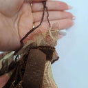 Anna Sui Silk Dainty Brown Skirt Size 10 by SwapUp-Online Second Hand Store-Online Thrift Store