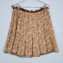 Anna Sui Silk Dainty Brown Skirt Size 10 by SwapUp-Online Second Hand Store-Online Thrift Store