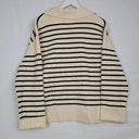 Arket Heavy Striped open Collar Jumper Size L by SwapUp-Online Second Hand Store-Online Thrift Store
