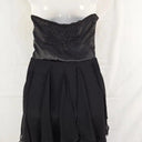Assorted Brands Chic Ruffle Strapless Party Dress Size 10 by SwapUp-Online Second Hand Store-Online Thrift Store