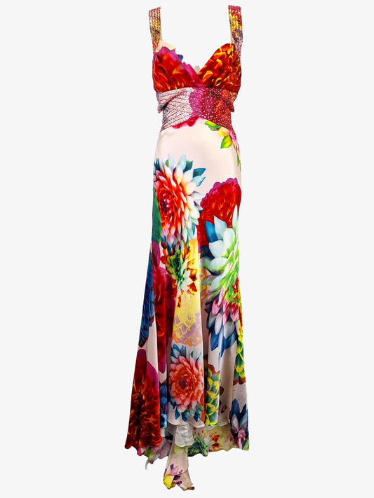 Assorted Brands Elegant Halter Neck Evening Maxi Dress Size 8 by SwapUp-Online Second Hand Store-Online Thrift Store