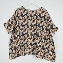 Assorted Brands Loose Linen Floral Top Size M by SwapUp-Online Second Hand Store-Online Thrift Store